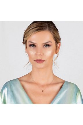گردنبند نقره سفید زنانه 925 عیار Tesbihname - کد 56318789