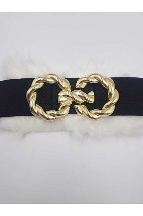 کمربند مشکی زنانه چرم مصنوعی kemercimFashion - کد 368381748