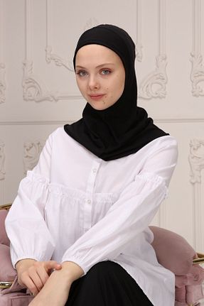 روسری مشکی ساده HATİCEATABEYLİBUTİK - کد 368537349