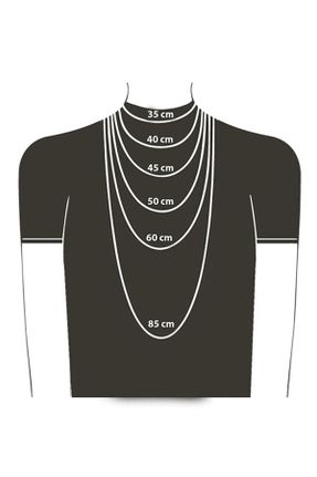 گردنبند جواهر زنانه روکش نقره کد 246369533