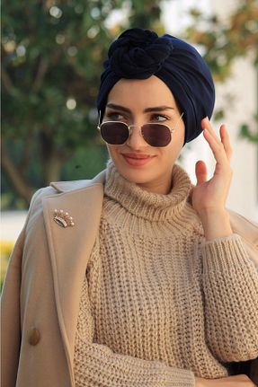 شال سرمه ای زنانه ELASYA - کد 368544421
