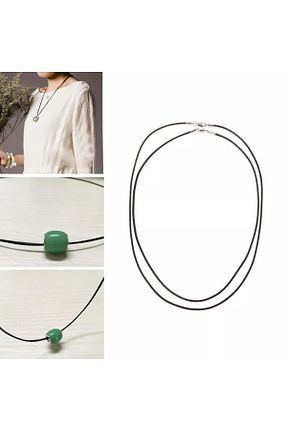 گردنبند جواهر مشکی زنانه فلزی TakıConcept - کد 368621120