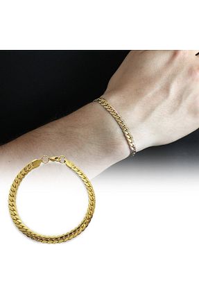 دستبند استیل (فولاد) طلائی مردانه استیل (فولاد) Tesbihname - کد 194542730