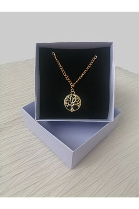 گردنبند جواهر طلائی زنانه روکش طلا berceste - کد 341714091