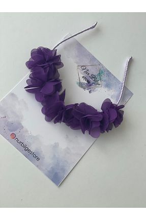 تاج بنفش بچه گانه فلزی NURBİLGESTORE - کد 369187360