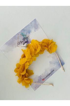 تاج زرد بچه گانه فلزی NURBİLGESTORE - کد 369193107