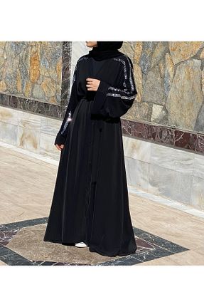 کلاه و ابایا مشکی زنانه بافتنی NAKŞİDİL - کد 369329394