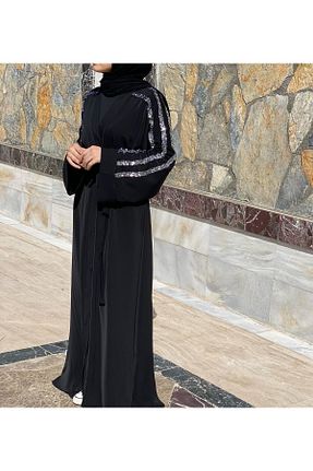 کلاه و ابایا مشکی زنانه بافتنی NAKŞİDİL - کد 369329394