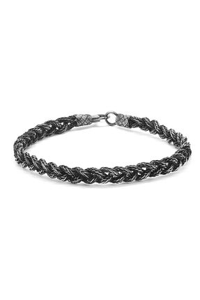 دستبند نقره مردانه Okyanus Silver - کد 369642053