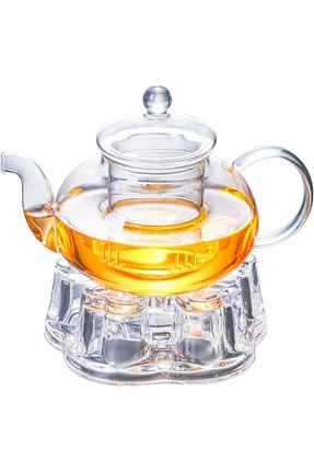 کتری نارنجی شیشه Jet