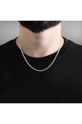گردنبند نقره مردانه 925 عیار Okyanus Silver - کد 369644349