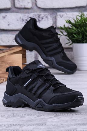 بوت / نیم بوت مشکی مردانه چرم مصنوعی Slazenger - کد 369911059