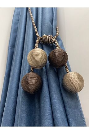 اکسسوری پرده قهوه ای DÖRTTOP - کد 370437481