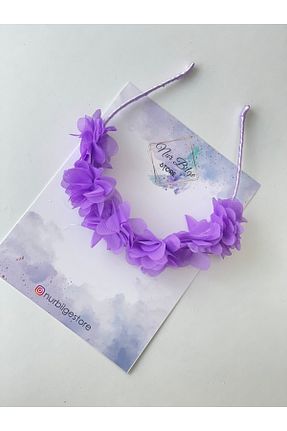 تاج بنفش بچه گانه فلزی NURBİLGESTORE - کد 369199817