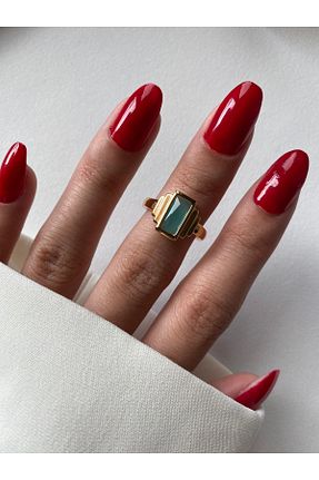انگشتر جواهر طلائی زنانه زیرکن ringbox - کد 369214481