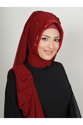 روسری زرشکی Yasmin S