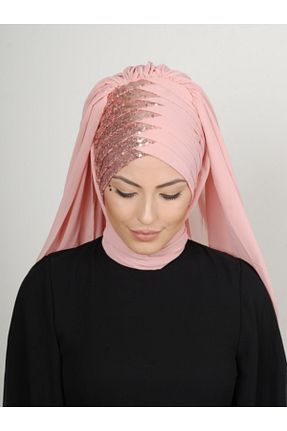 روسری صورتی Yasmin S