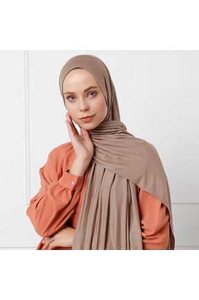شال سرمه ای زنانه پنبه ای Nacar - کد 87711914