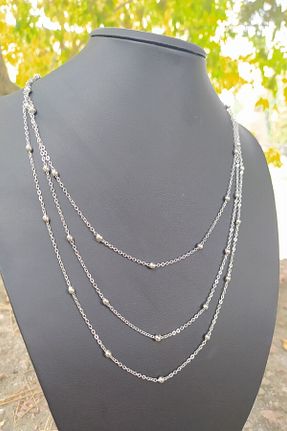 گردنبند جواهر زنانه روکش طلا KOBA - کد 50888102
