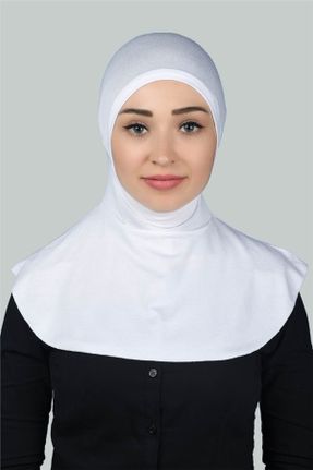 کلاه شنای اسلامی سفید زنانه کد 148499090