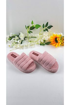 دمپائی خانگی صورتی زنانه مخملی gürter - کد 371638164