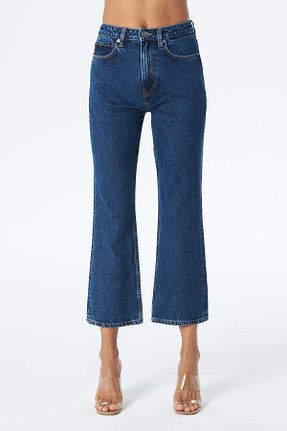 شلوار جین نارنجی زنانه پاچه اسپانیولی CROSS JEANS - کد 371914491