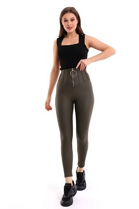 ساق شلواری سبز زنانه جین Winmoda34 - کد 371981827