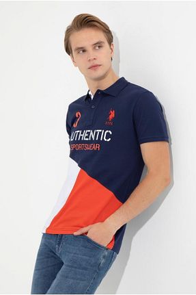 تیشرت رنگی مردانه اسلیم فیت U.S. Polo Assn. - کد 372237845