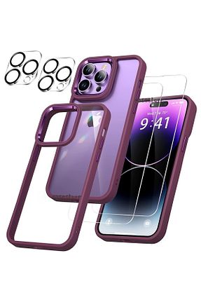 کاور و قاب بنفش iPhone 14 Pro Max m.tk moveteck - کد 370686182