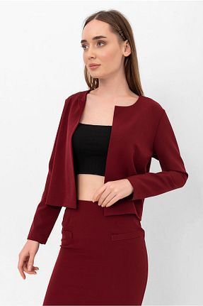 رویه زرشکی زنانه پلی استر Laranor - کد 371057821
