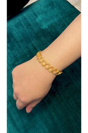 دستبند طلا زرد زنانه کد 300313764