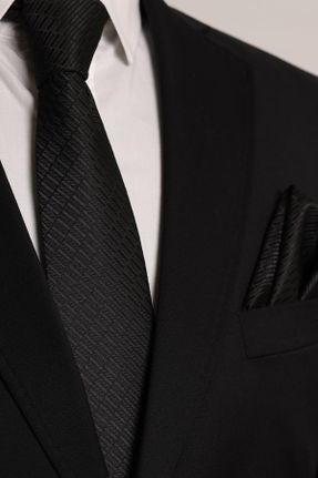 کراوات مشکی مردانه Standart پلی استر کد 372642297