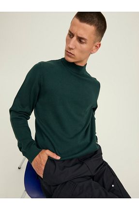 پلیور صورتی مردانه ساده Jack & Jones - کد 372460060