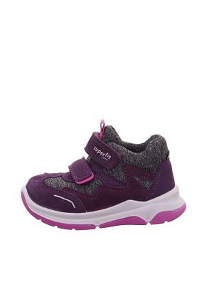 کفش بیرون بنفش بچه گانه چرم اصل Superfit - کد 366484050
