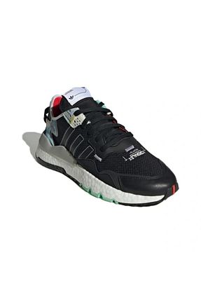 کفش اسنیکر مشکی مردانه بند دار adidas - کد 373025639