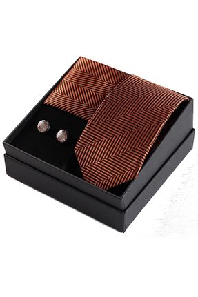 کراوات نارنجی مردانه استاندارد Esgue - کد 373474607