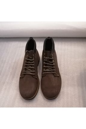 بوت / نیم بوت قهوه ای زنانه نبوک Butik Tülin - کد 373491537