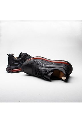 کفش کژوال مشکی مردانه چرم خالص İBAY - کد 369694194