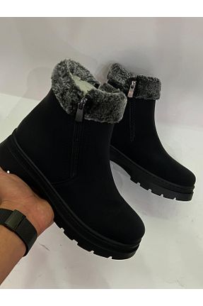 بوت / نیم بوت مشکی زنانه ضد آب İLKER AŞ - کد 372752075