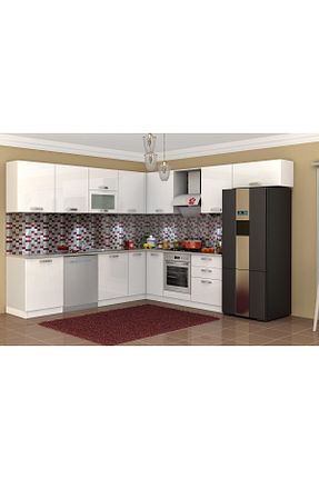 کابینت های آماده آشپزخانه سفید Suntalam Kenyap - کد 318039987