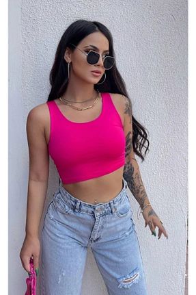 بادی صورتی زنانه یقه دوچرخه Rich Star - کد 372971561