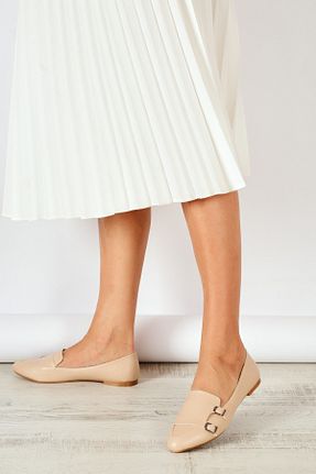 بابت بژ زنانه چرم مصنوعی Shoes Time - کد 374781936