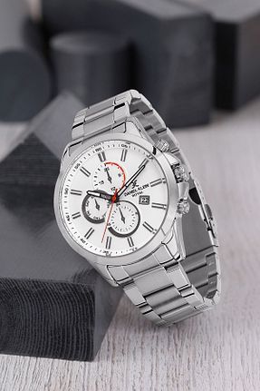 ساعت مچی سفید مردانه 41-45 میلی متر Daniel Klein - کد 375113680