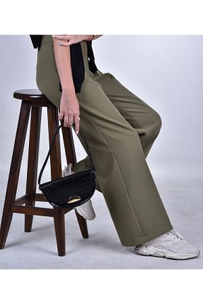 شلوار خاکی زنانه پارچه Seba Collection - کد 346174376