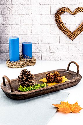 سینی مشکی چوب Bambum - کد 65112610