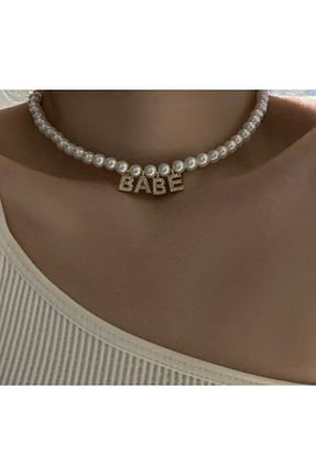 گردنبند مروارید سفید Nurşah Özcan Store - کد 374675909