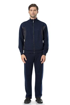 ست کرمکن اسپرت سرمه ای مردانه پنبه ای Pierre Cardin - کد 375448264