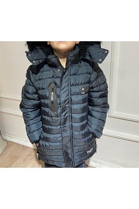 کاپشن سرمه ای بچه گانه Gore nacar çarşı - کد 374853254