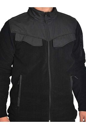 کاپشن مشکی مردانه اسلیم فیت BARIŞ ASKERİ MALZEME - کد 375062050