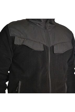 کاپشن مشکی مردانه اسلیم فیت BARIŞ ASKERİ MALZEME - کد 375062050